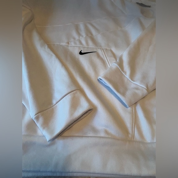Nike Therma-Fit Pullover Fitness White Hoodie Mens Sz XXL Athleisure Gym Workout - Picture 10 of 11